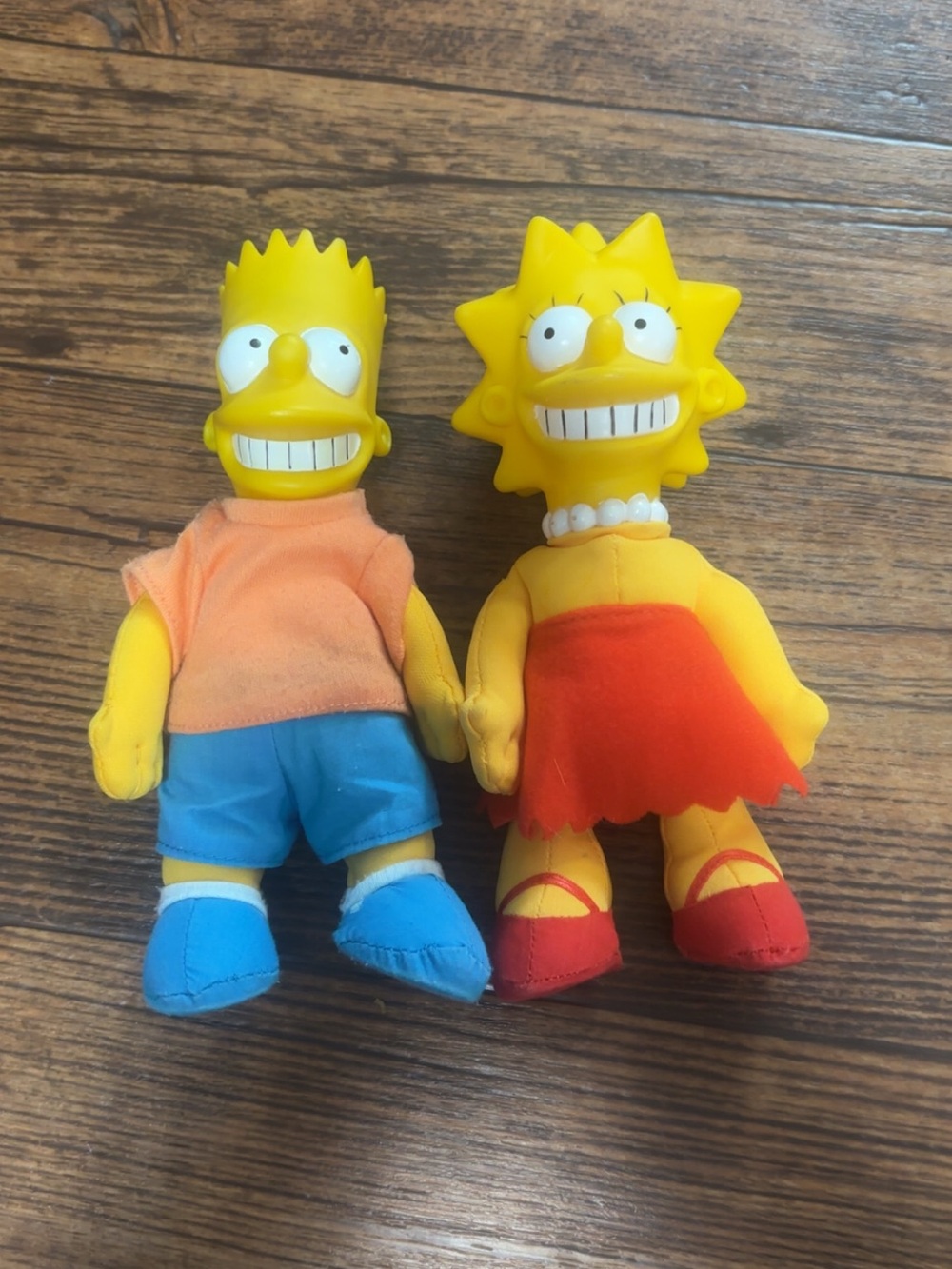 Yellow Cartoon Plush Duo - Kids Toys (Unbranded)